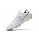 Crampons de Football Nike Tiempo Legend 8 Elite FG Blanc Chrome Platine