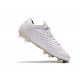 Crampons de Football Nike Tiempo Legend 8 Elite FG Blanc Chrome Platine