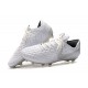 Crampons de Football Nike Tiempo Legend 8 Elite FG Blanc Chrome Platine