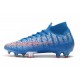 Ronaldo Chaussures Nike Mercurial Superfly VII Elite FG Bleu Shuai