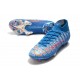 Ronaldo Chaussures Nike Mercurial Superfly VII Elite FG Bleu Shuai