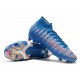 Ronaldo Chaussures Nike Mercurial Superfly VII Elite FG Bleu Shuai