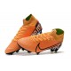 Chaussures Nike Mercurial Superfly VII Elite FG Orange Blanc