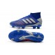 Crampons de Football Adidas Predator 19.1 FG Bleu Argent