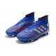 Crampons de Football Adidas Predator 19.1 FG Bleu Argent