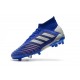 Crampons de Football Adidas Predator 19.1 FG Bleu Argent