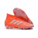 Crampons de Football Adidas Predator 19.1 FG Orange Blanc