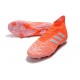 Crampons de Football Adidas Predator 19.1 FG Orange Blanc