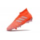 Crampons de Football Adidas Predator 19.1 FG Orange Blanc