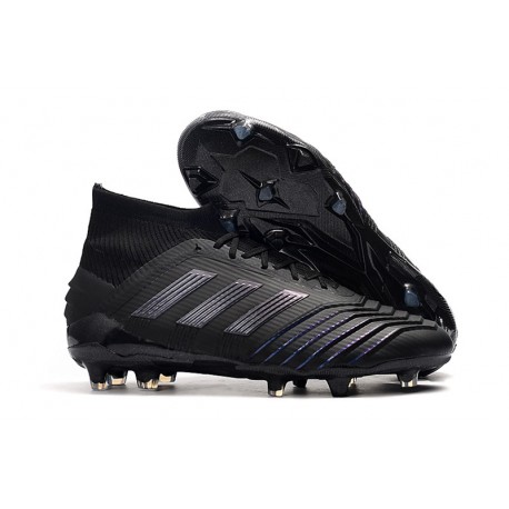 Crampons de Football Adidas Predator 19.1 FG Noir
