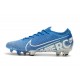 Crampons Nike Mercurial Vapor XIII Elite FG Bleu héros/Obsidienne/Blanc