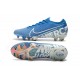 Crampons Nike Mercurial Vapor XIII Elite FG Bleu héros/Obsidienne/Blanc