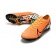 Crampons Nouvelles Nike Mercurial Vapor XIII Elite FG Orange Blanc Noir