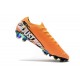 Crampons Nouvelles Nike Mercurial Vapor XIII Elite FG Orange Blanc Noir