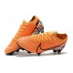 Crampons Nouvelles Nike Mercurial Vapor XIII Elite FG Orange Blanc Noir