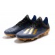 Crampons de Football adidas X 19.1 FG Noir Or Bleu