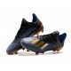 Crampons de Football adidas X 19.1 FG Noir Or Bleu