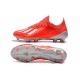 Crampons de Football adidas X 19.1 FG Rouge Argent