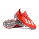 Crampons de Football adidas X 19.1 FG Rouge Argent