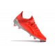 Crampons de Football adidas X 19.1 FG Rouge Argent