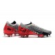 Neymar Nike Mercurial Vapor XIII Elite FG Chromé Noir Rouge Platine