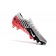 Neymar Nike Mercurial Vapor XIII Elite FG Chromé Noir Rouge Platine