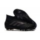 Crampons de Foot adidas Predator 19+ FG Noir