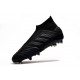 Crampons de Foot adidas Predator 19+ FG Noir