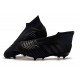 Crampons de Foot adidas Predator 19+ FG Noir