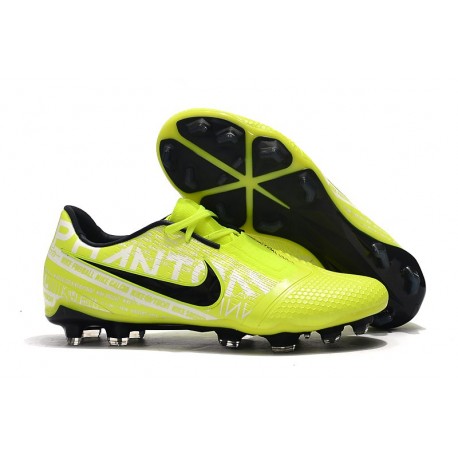 Nike Phantom Venom Elite FG Chaussures - Volt Blanc Obsidienne