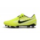 Nike Phantom Venom Elite FG Chaussures - Volt Blanc Obsidienne