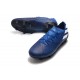 Crampons adidas Nemeziz 19.1 FG Homme - Bleu Blanc
