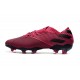 Crampons adidas Nemeziz 19.1 FG Homme - Rose Noir