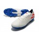 Crampons adidas Nemeziz 19.1 FG Homme - Blanc Rouge Bleu
