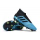 Crampons de Foot adidas Predator 19+ FG Bleu Noir