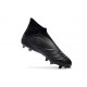 Chaussures adidas - Crampons Foot Adidas Predator 18+ FG Tout Noir