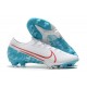 Crampons Nouvelles Nike Mercurial Vapor XIII Elite FG Blanc Bleu