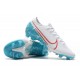 Crampons Nouvelles Nike Mercurial Vapor XIII Elite FG Blanc Bleu