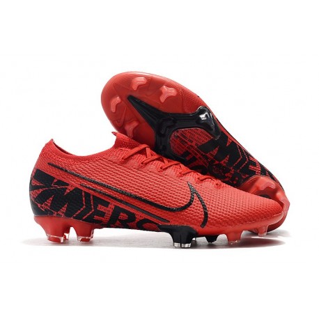 Crampons Nouvelles Nike Mercurial Vapor XIII Elite FG Rouge Noir