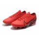 Crampons Nouvelles Nike Mercurial Vapor XIII Elite FG Rouge Noir