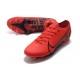 Crampons Nouvelles Nike Mercurial Vapor XIII Elite FG Rouge Noir
