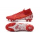 Chaussures Nike Mercurial Superfly VII Elite FG Rouge Blanc