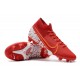 Chaussures Nike Mercurial Superfly VII Elite FG Rouge Blanc