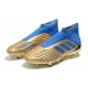 adidas Predator 19+ FG Chaussure Neuf Oro Bleu