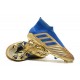 adidas Predator 19+ FG Chaussure Neuf Oro Bleu