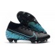 Chaussures Nike Mercurial Superfly VII Elite FG Noir Bleu