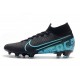 Chaussures Nike Mercurial Superfly VII Elite FG Noir Bleu