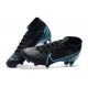 Chaussures Nike Mercurial Superfly VII Elite FG Noir Bleu