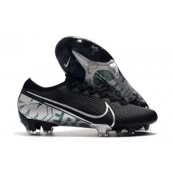 Nike Mercurial Vapor 13 Elite FG ACC Chaussure Noir Argent