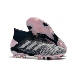 adidas Predator 19+ FG Chaussure Neuf Gris Rose Argent